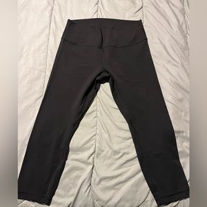 Lululemon like new black leggings